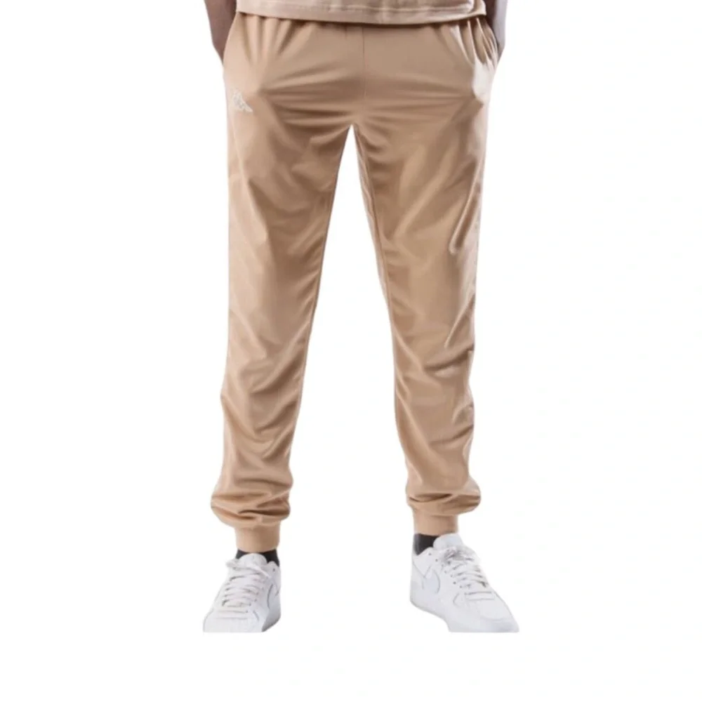 Kappa Authentic Men SweatPants Beige Lt Sand-Red